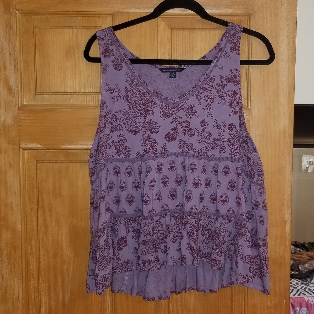 Purple American Eagle Tank